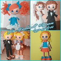 Куклы из фоамирана